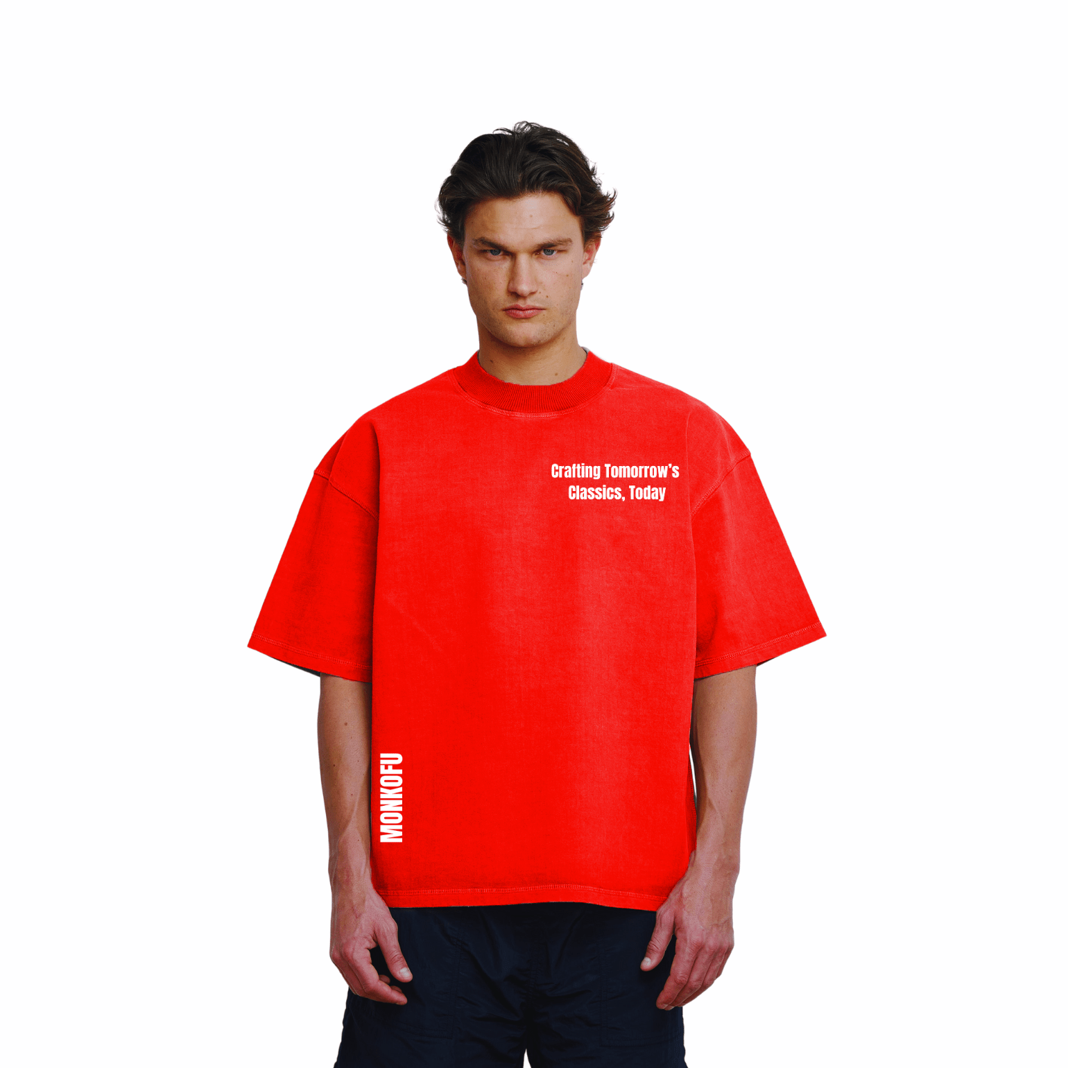 Red Signature Unisex Oversized T-Shirt
