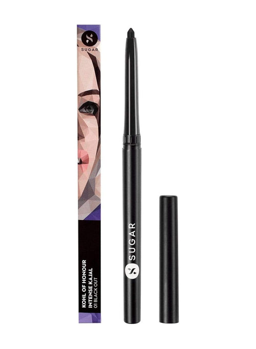 Kohl of Honour Intense Kajal - Paraben Free - 01 Black Out