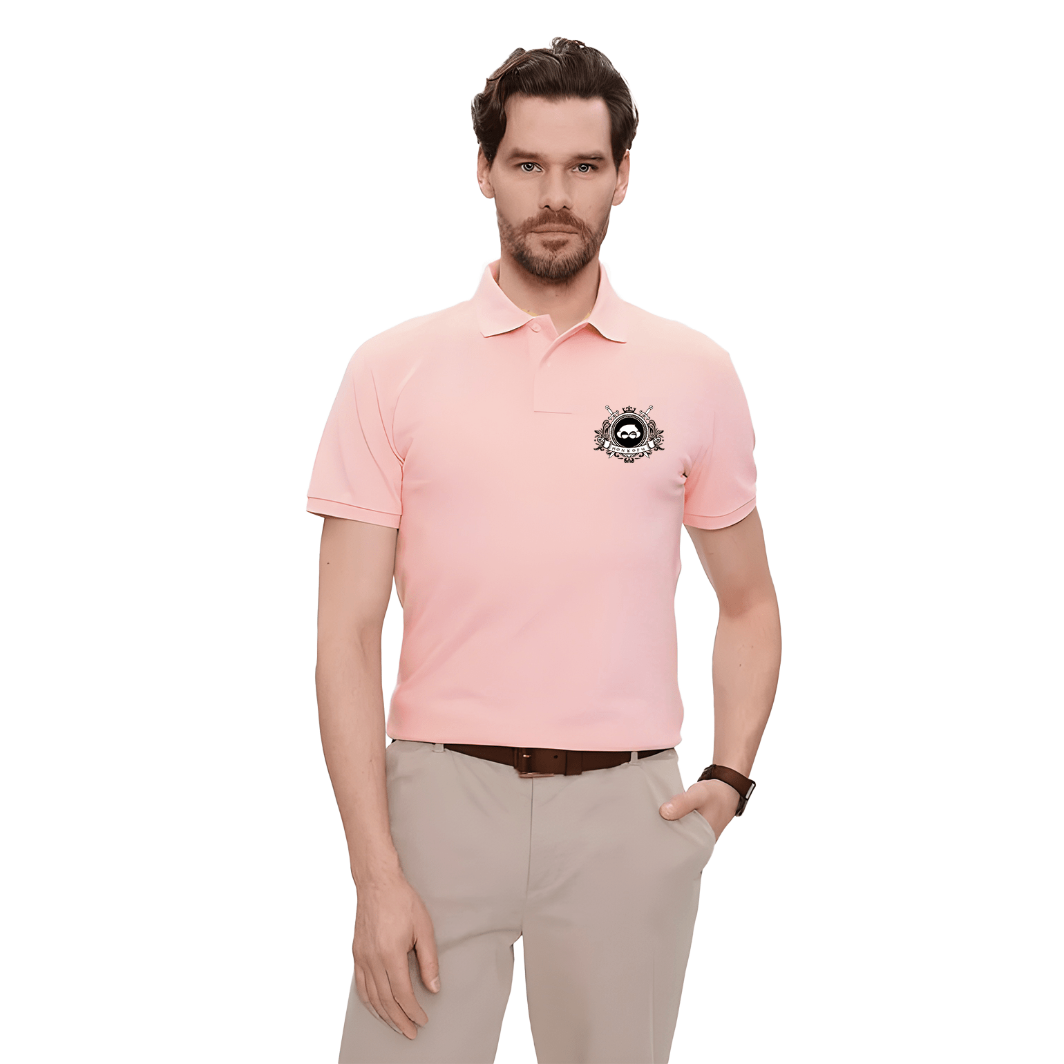 The Dusky Pink Polo T-Shirt