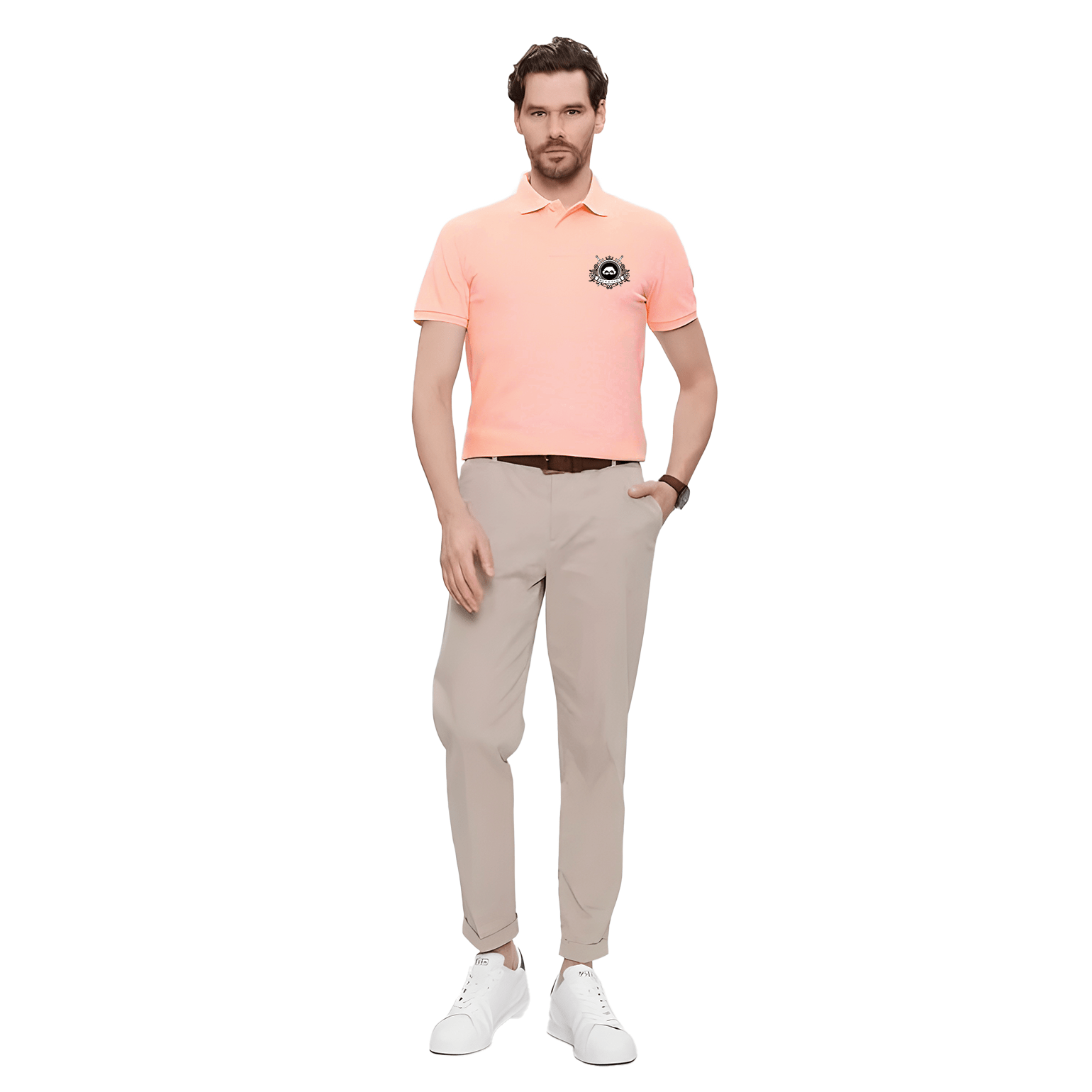 The Dusky Pink Polo T-Shirt