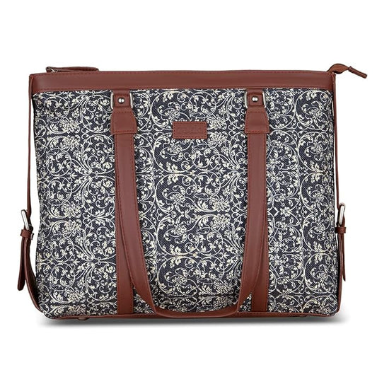Vegan Leather Women's Office Bag for 15.6 inch Laptop
