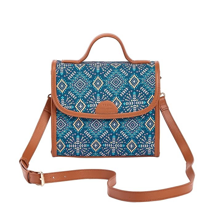 Teal Hand Bag