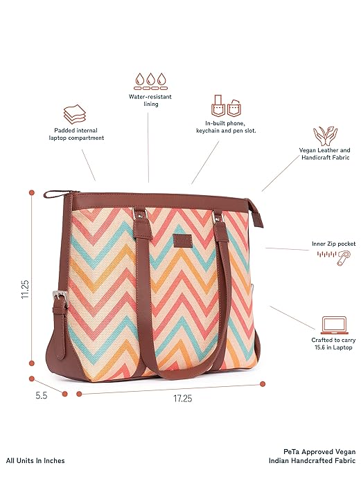 Vegan Leather Women's Office Bag